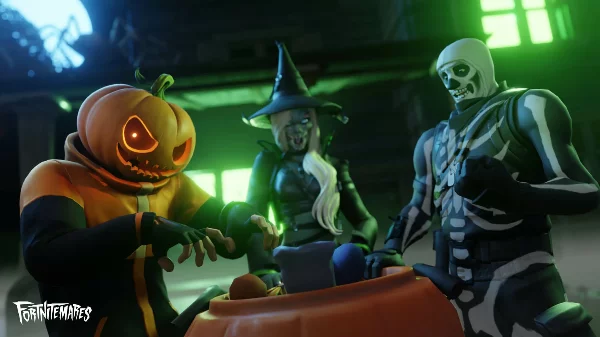В данном тесте собраны почти все хэллоуинские скины из Fortnite