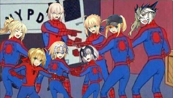 Выберите лучший Saberface в серии Fate из предложенных.