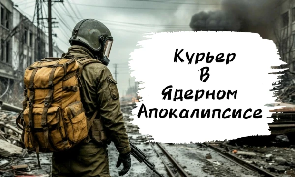 Ты курьер — Необычный курьер. Курьер в Ядерном апокалипсисе. Человек, который потом и кровью связывает разрушенные города и поселения, рискуя своей жизнью. К чему приведет твой выбор в жизни курьера?