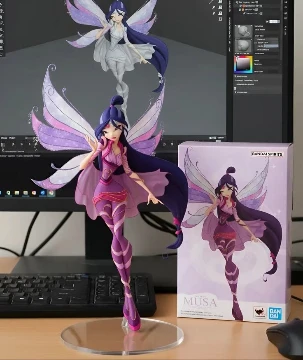 Красивые фигурки Winx от ИИ. Какие хотели бы себе в коллекцию? 