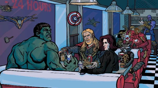 Лучшая экранизация комиксов Marvel, включая КВМ, Людей Икс от 20 века Фокс, мультсериалы, сторонние проекты и импринты.