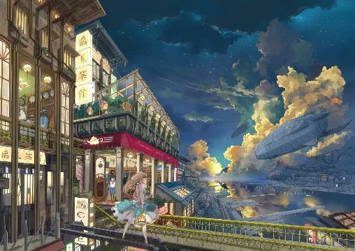 Внимание: "лучшая" рисовка не обязательно качественная и прорисованная, она может быть ещё интересной и прикольной. И ещё: много работ Макото Синкая!!!