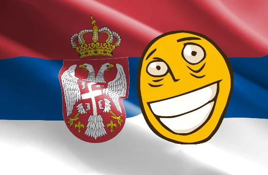 Что сербу бабушка, то русскому карась XD