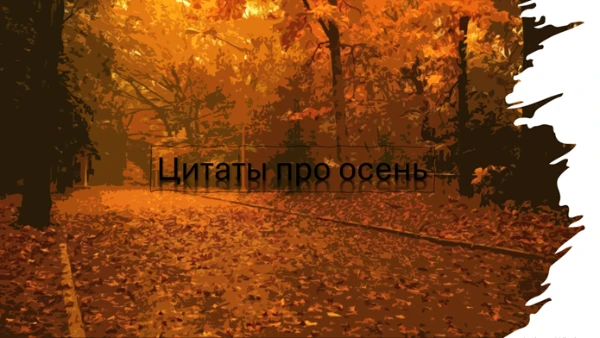 Цитаты про осень. Здесь будут представлены цитаты про осень, вам нужно будет выбрать ту цитату, которая зацепила вас больше всего.