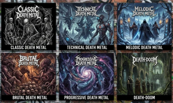 выбери лучший жанр Death Metal музыки