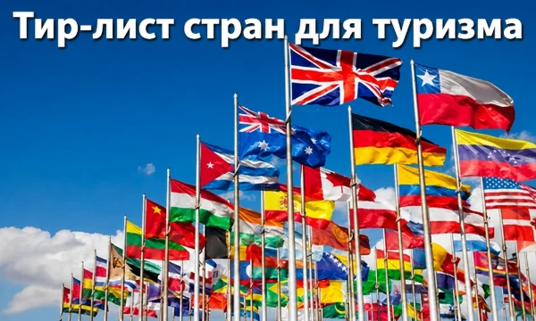 Оцените страны по тому, можно ли на нём хорошо попутешествовать или отдохнуть. Хорошего прохождения!