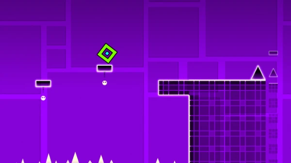 ну чё, давай проверим на сколько ты знаешь всеми любимую игру Geometry Dash. присаживайся и проходи тест