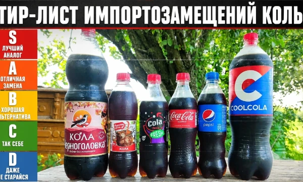 Тир-лист состоит из российских импортозамещений Колы. Оцените каждый. Хорошего прохождения!