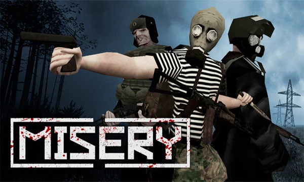 MISERY - это кооперативная игра в жанре survival-экшена с элементами хоррора и шутера от белорусского разработчика Platypus Entertainment и издателя Ytopia. Релиз на ПК состоялся 23 октября 2025 года.
