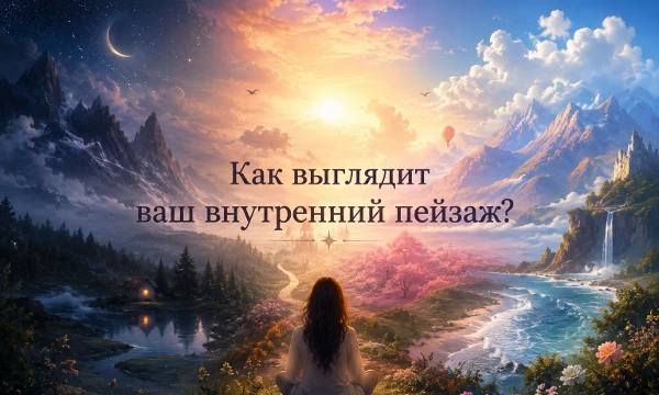Хотите узнать, как выглядит ваш внутренний пейзаж? Согласитесь, было бы очень интересно это выяснить — ведь вы отличаетесь от всех остальных.
