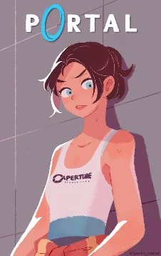Челл — главная героиня компьютерных игр Portal и Portal 2, а также комикса «Portal 2: Lab Rat». При создании персонажа в качестве прототипа использовалось лицо Алесии Глайдвелл.