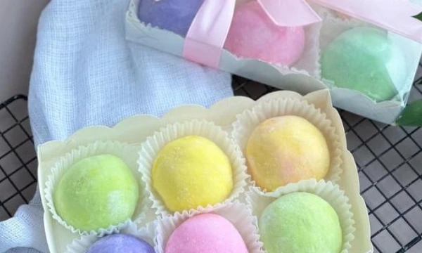 мочи или моти (называйте как хотите). 
Выбираем любимый вкус японского десерта   
                  
