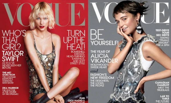 Здесь собраны обложки популярного журнала Vogue за следующие года: 2015, 2016 и 2017. Выбираем самую лучшую из них!