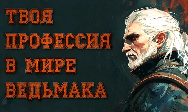 Этот тест поможет определить тебе, какая профессия в большом мире Ведьмака подходит тебе больше всего. Кто-то связанный с магией, странствиями или простой кмет, определи свою роль в мире фентези-мира!