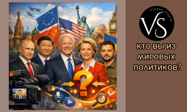 Трамп? Путин? Макрон? Хавьер Милей? Узнайте, кто вы из мировых политиков, по вашим взглядам, предпочтениям, характеру и привычкам, в этом тесте!