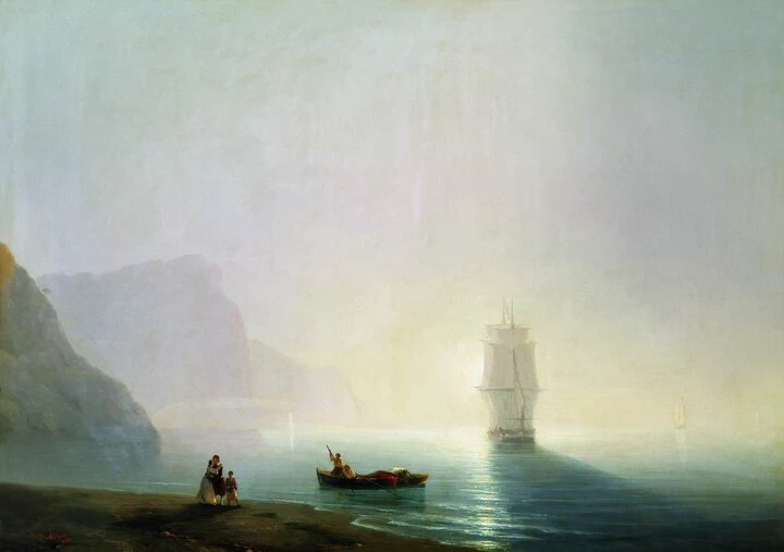 "Утро", И.К, Айвазовский, 1851 "Утро", И.К, Айвазовский, 1851