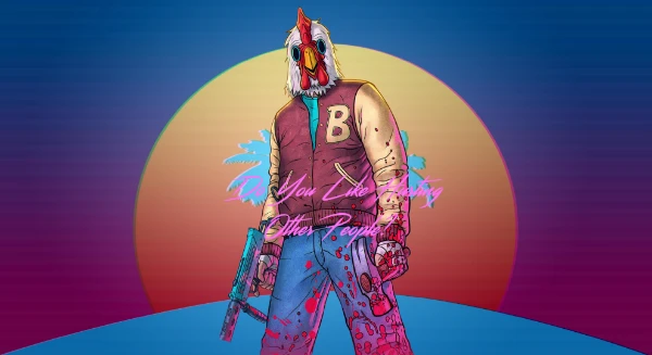 тест проверь на сколько хорошо ты знаешь игру hotline miami и hotline miami wrong number, тест по серии игр hotline miami