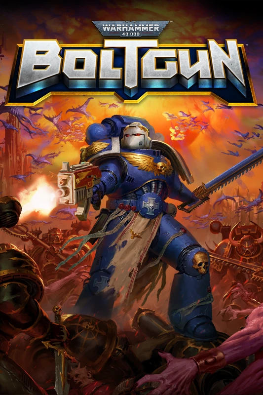 Обложка игры "Warhammer 40k: Boltgun" Обложка игры "Warhammer 40k: Boltgun"