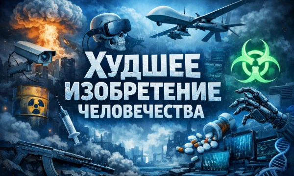 Изобретения и инновации - Неотъемлемая часть развития человечества, но какое изобретение привнесло в мир больше плохого чем хорошего? какое изобретение худшее?