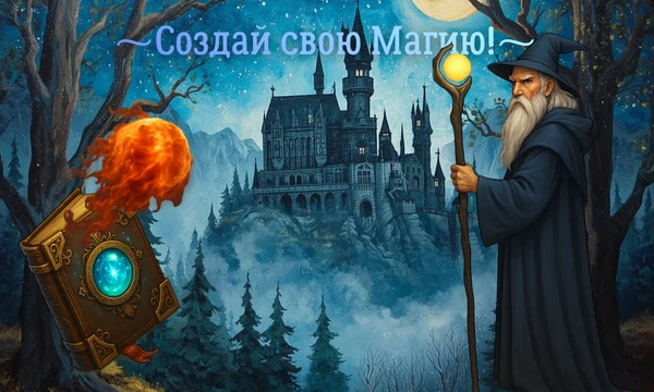 Приветствую, будущий маг! Я предлагаю невероятную возможность — создать свою магию! ✨ В этом тесте много настроек, чтобы ты мог создать магию своей мечты. Надеюсь, тебе понравится! 🔮