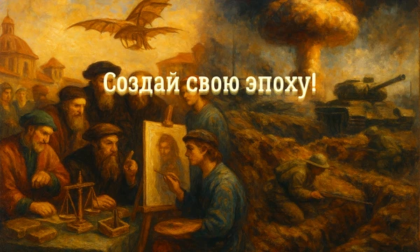 Привет! Думаю, многие из вас мечтали создать свою эпоху! Теперь это возможно ✨. Создай свою уникальную эпоху в этом тесте, выбрав из множества настроек! Надеюсь, тебе понравится! ;)