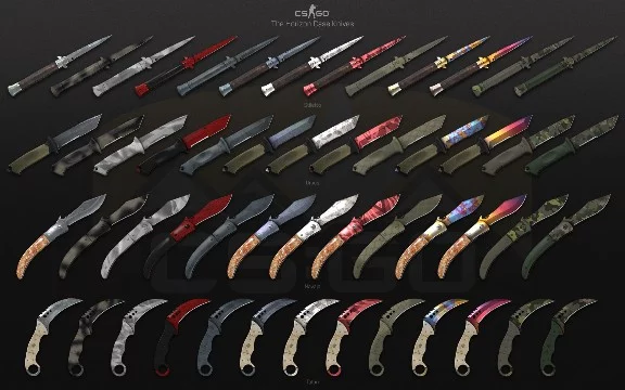 Выберите лучший нож в CSGO