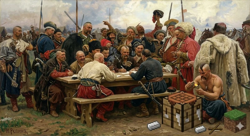 Ну теперь казаки заживут с такими технологиями! Ну теперь казаки заживут с такими технологиями!