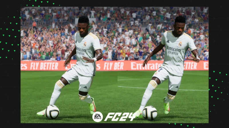 Физика Винисиуса в EA FC 24. Физика Винисиуса в EA FC 24.
