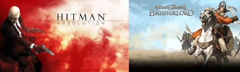Hitman: Absolution и Mount & Blade II: Bannerlord Hitman: Absolution и Mount & Blade II: Bannerlord