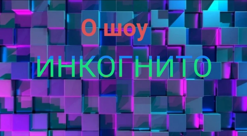 О шоу "Инкогнито" от СаняДобрый О шоу "Инкогнито" от СаняДобрый
