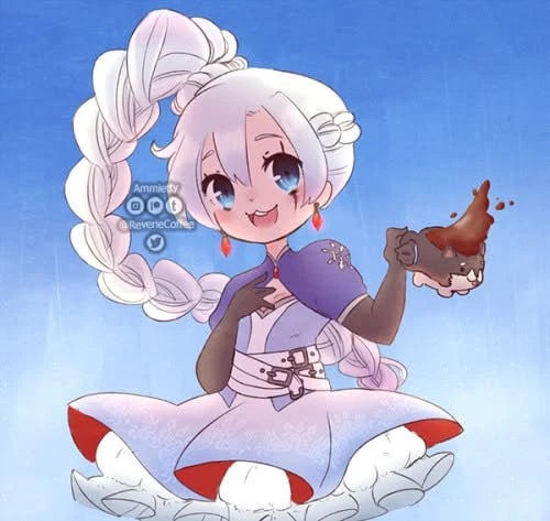 Арт с Вайсс, который я увидела в чате по RWBY Арт с Вайсс, который я увидела в чате по RWBY
