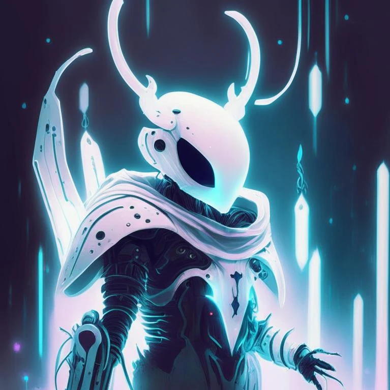 Just Andrew - белый робот-рыцарь из Hollow Knight Just Andrew - белый робот-рыцарь из Hollow Knight