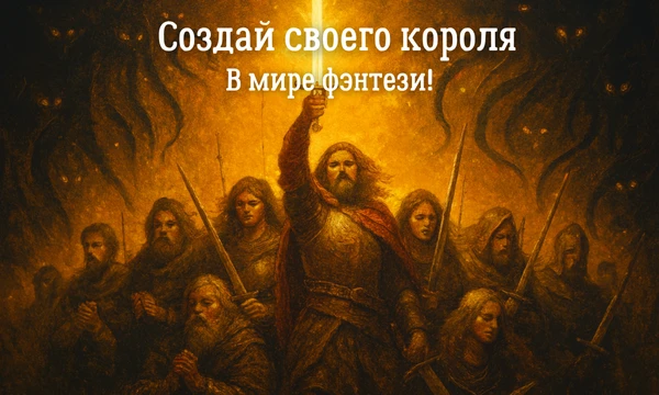Привет! Многие наверняка мечтали создать собственного короля в мире фэнтези! ✨ Теперь это возможно! Создайте уникального правителя, выбрав из множества настроек, и примерьте на себе корону! 👑