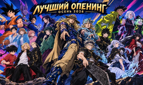 Какой опенинг аниме осени 2026 года достоин звания лучшего? 🍂
🏆 Только один опенинг станет победителем!

Голосуй за своего фаворита и посмотрим, какой опенинг покорит зрителей этой осенью! 🎶