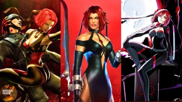 BloodRayne — серия компьютерных игр в жанрах шутер от третьего лица, экшен и хак-н-слэш. Сюжет посвящён дампирше Рейн, сражающийся с нацистскими оккультистами и своими юродивыми родственниками.