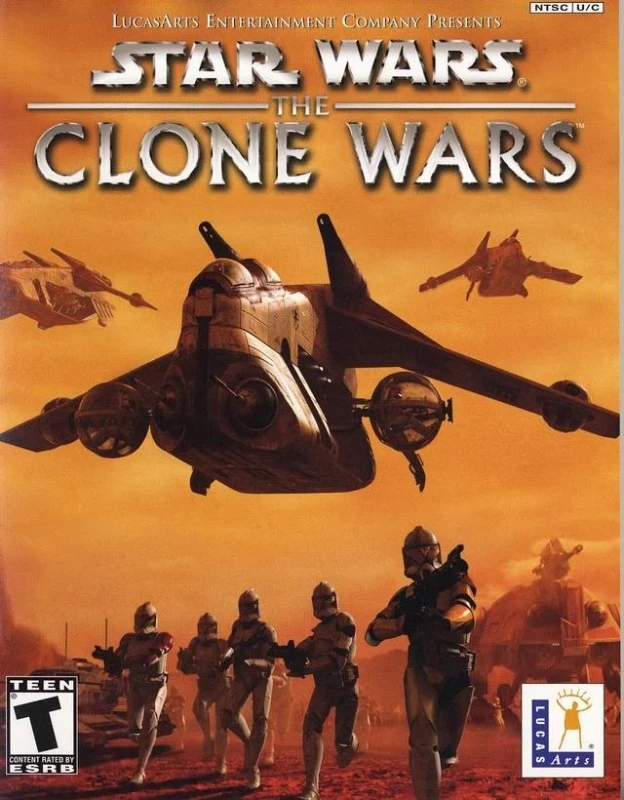 Обложка игры "Star Wars: the Clone Wars" Обложка игры "Star Wars: the Clone Wars"