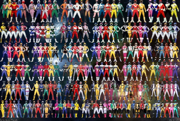 могучие рейнджеры power rangers The Power Rangers Crossover  кроссовер могучих рейнджеров