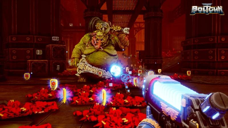 Геймплей игры "Warhammer 40k: Boltgun" Геймплей игры "Warhammer 40k: Boltgun"