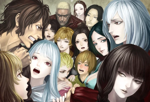 Определи, кто твой любимый персонаж из визуальной новеллы The House in Fata Morgana, выпущенной в 2012 году!
Турнир содержит 7 "пустых" вариантов из-за небольшого кол-ва персонажей в игре. 