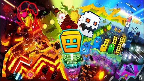 Выбор из 256 уровней Geometry dash у всех уровней отличается музыка (почти у всех)
Список из самых разных уровней