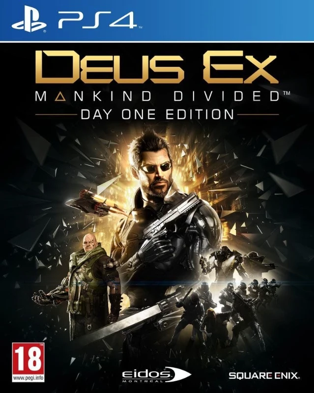 Обложка игры "Deus Ex: Mankind Divided" Обложка игры "Deus Ex: Mankind Divided"