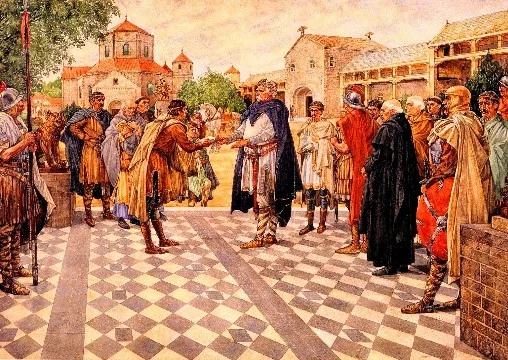 Сегодня у нас на очереди раннее Средневековье. Расцвет франков и викингов, зарождение государственности славян и кризис в Византии, и т.д. Для удобства, разделил на 2 части. В этой - VIII и IX вв.