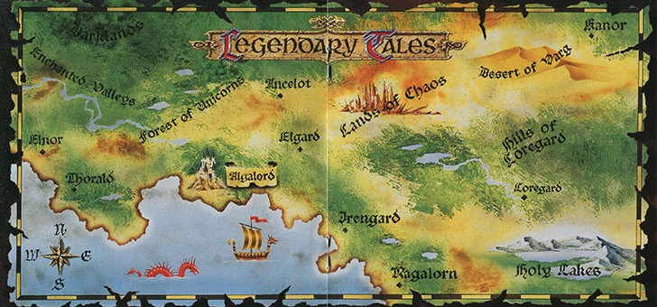 Карта земель, в которых происходит действие метал оперы Карта земель, в которых происходит действие метал оперы