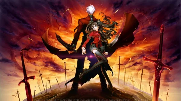 Тут будет слуги например класса арчер из fate zero против слуги этого же класса в 
Fate Unlimited blade works