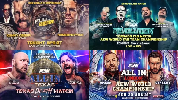Выберите лучший мейн ивент ппв AEW