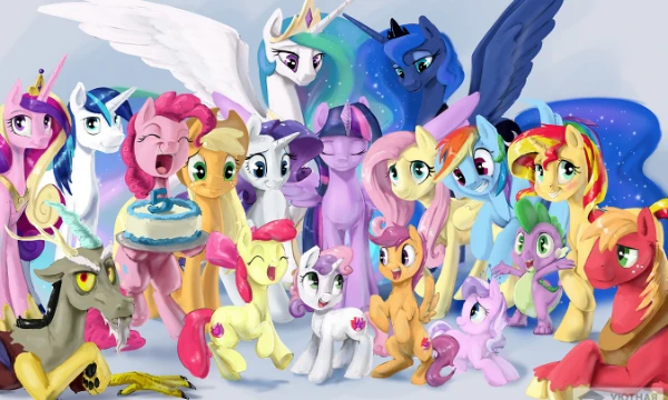 В этом тесте мы выбираем самую красивую пони из вселенной My Little Pony. (От фоновых персонажей до главной шестёрки)