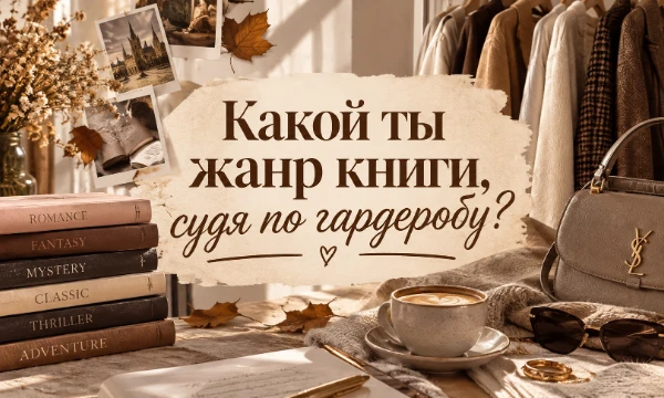 Твой гардероб это библиотека, где каждая вещь как книга на полке. Одни истории ты перечитываешь годами, другие открываешь только по настроению. Цвета, идеи и аксессуары складываются в одно целое)