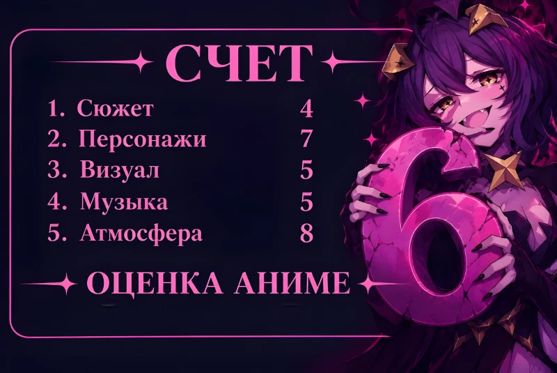 Финальная оценка: 6 Финальная оценка: 6