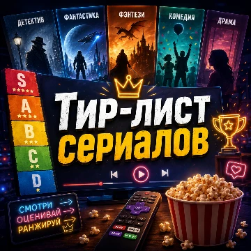 Тир лист лучших сериалов за всё время