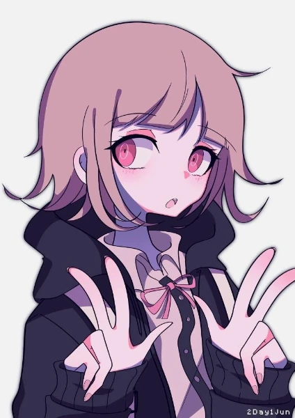 Хай, это уже 2-ой тест в таком формате. Чиаки Нанами Абсолютный геймер из Данганронпы 2. Пишите в комментариях как вам. Удачи:)
